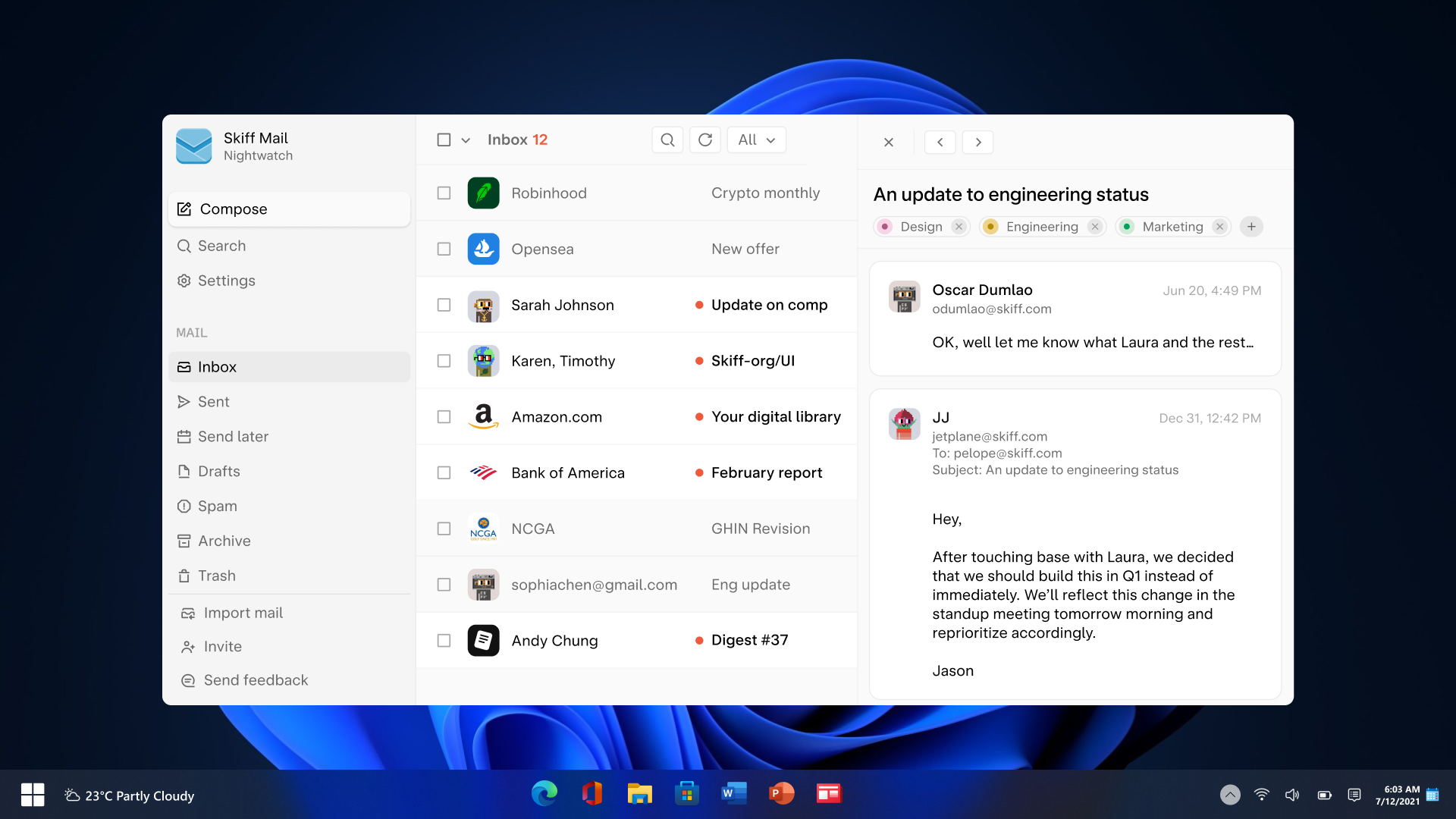 skiff-windows-app screenshot 1