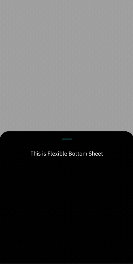 FlexibleBottomSheet screenshot 4