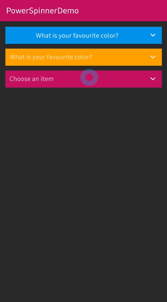 PowerSpinner screenshot 1