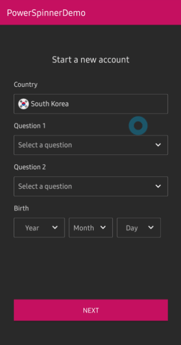 PowerSpinner screenshot 2
