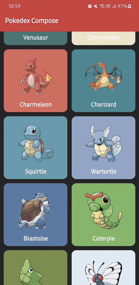 pokedex-compose screenshot 2