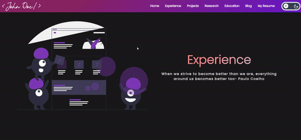 awesome-portfolio-websites screenshot 3