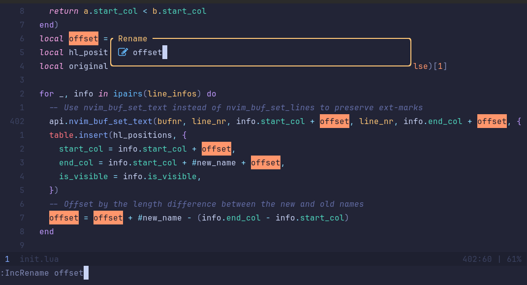 inc-rename.nvim screenshot 3