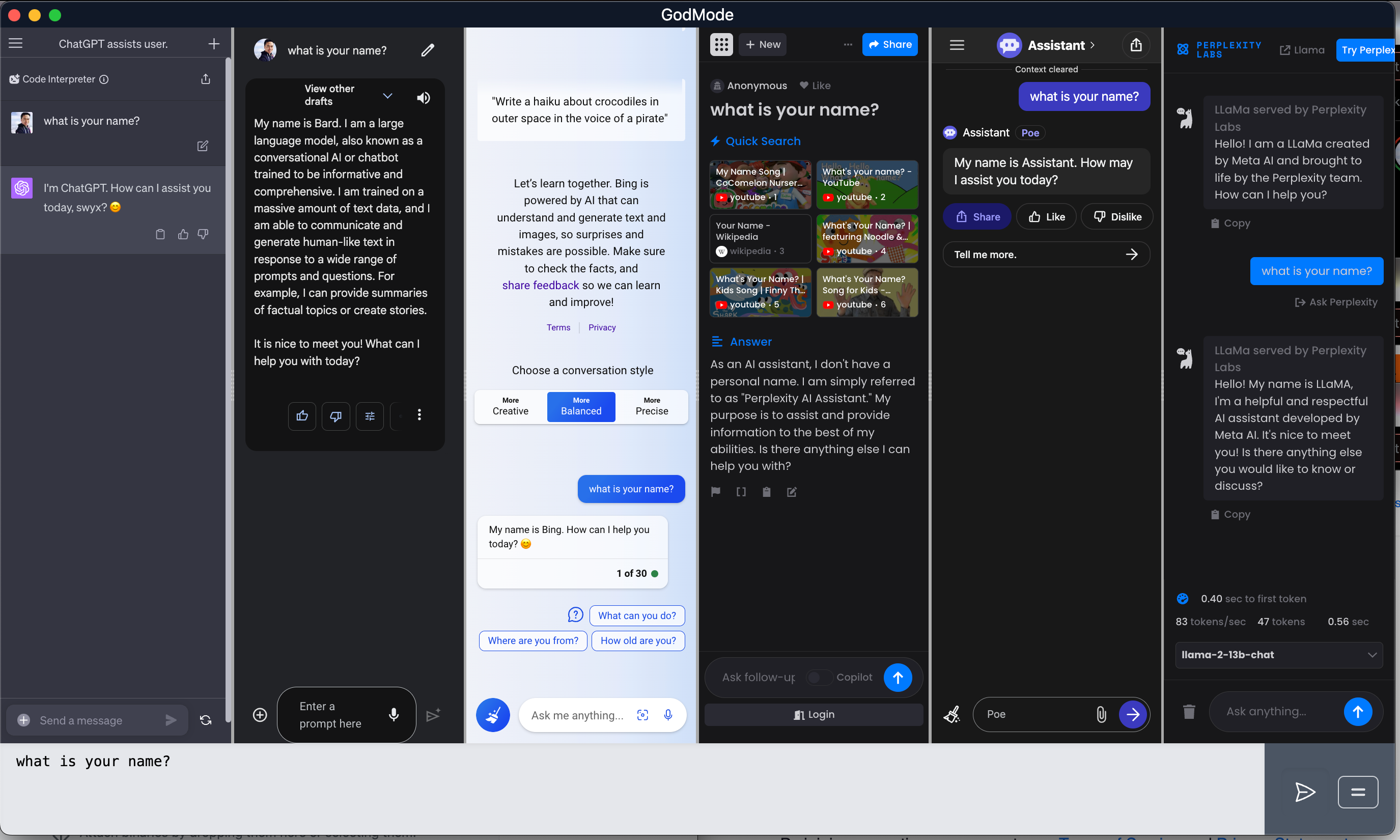 GodMode screenshot 1