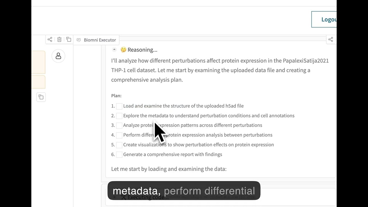 Biomni screenshot 1