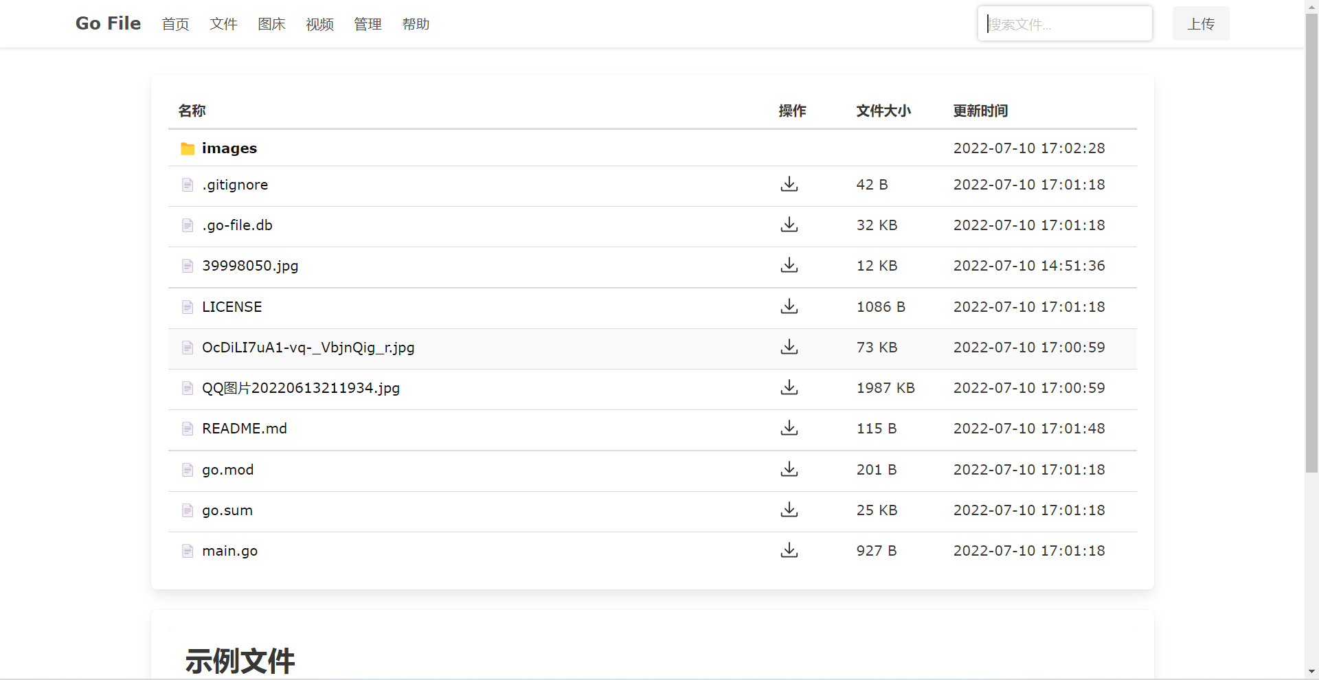 go-file screenshot 3