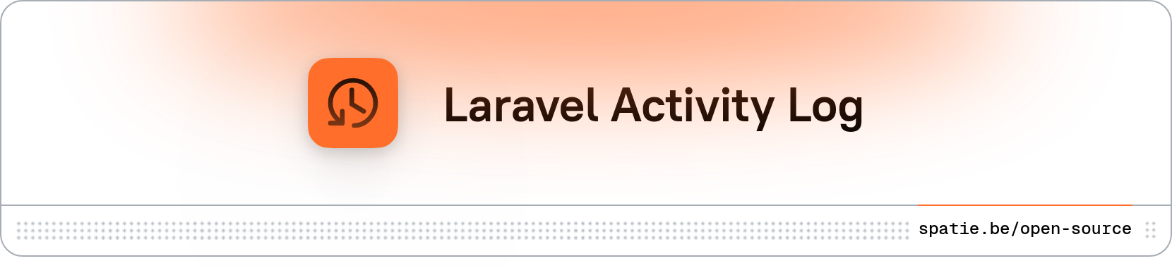 laravel-activitylog screenshot 1