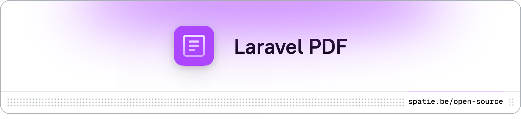 laravel-pdf screenshot 1