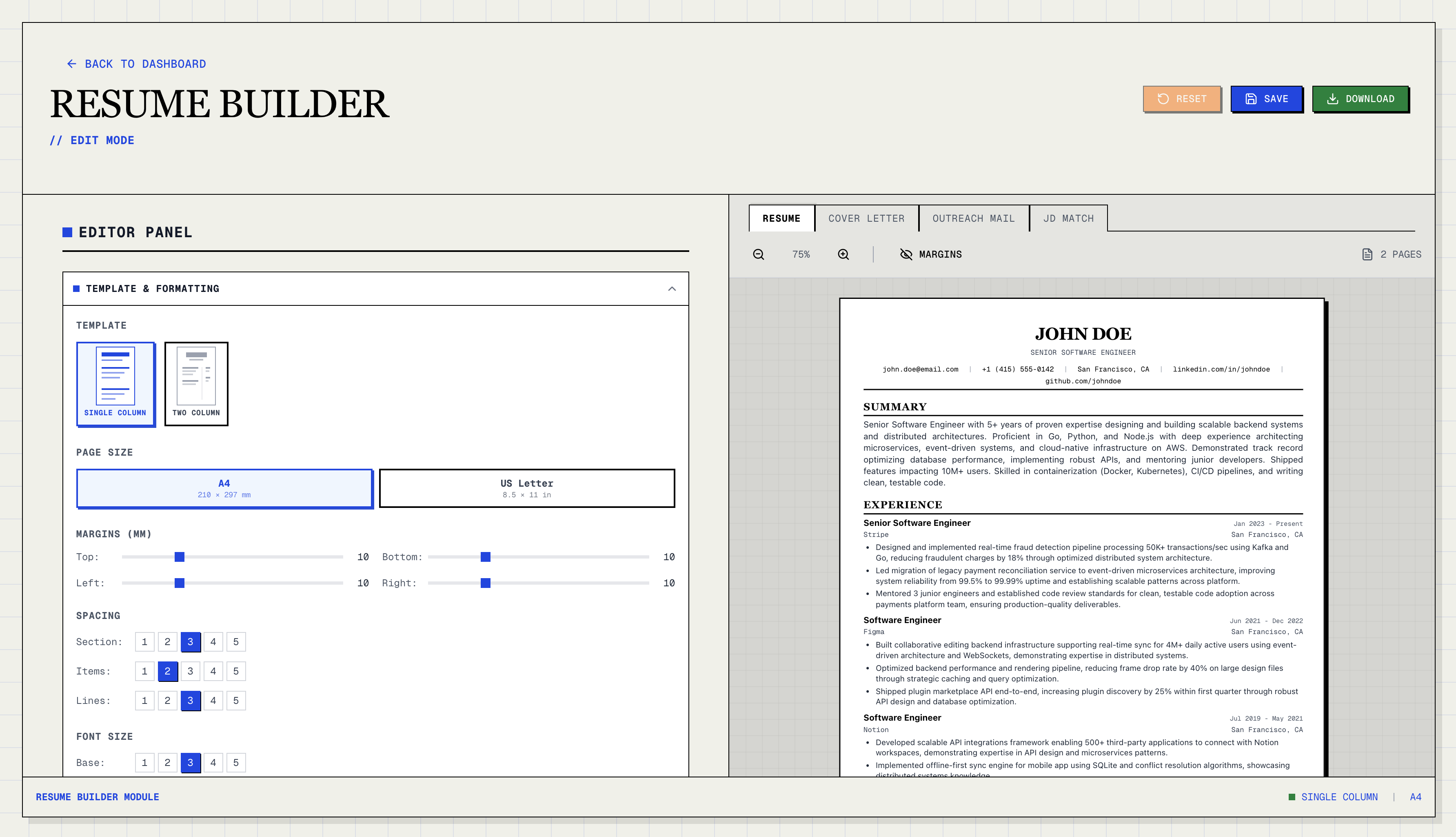 Resume-Matcher screenshot 11