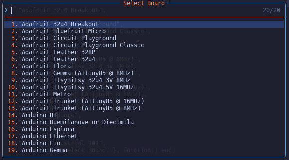 dressing.nvim screenshot 5