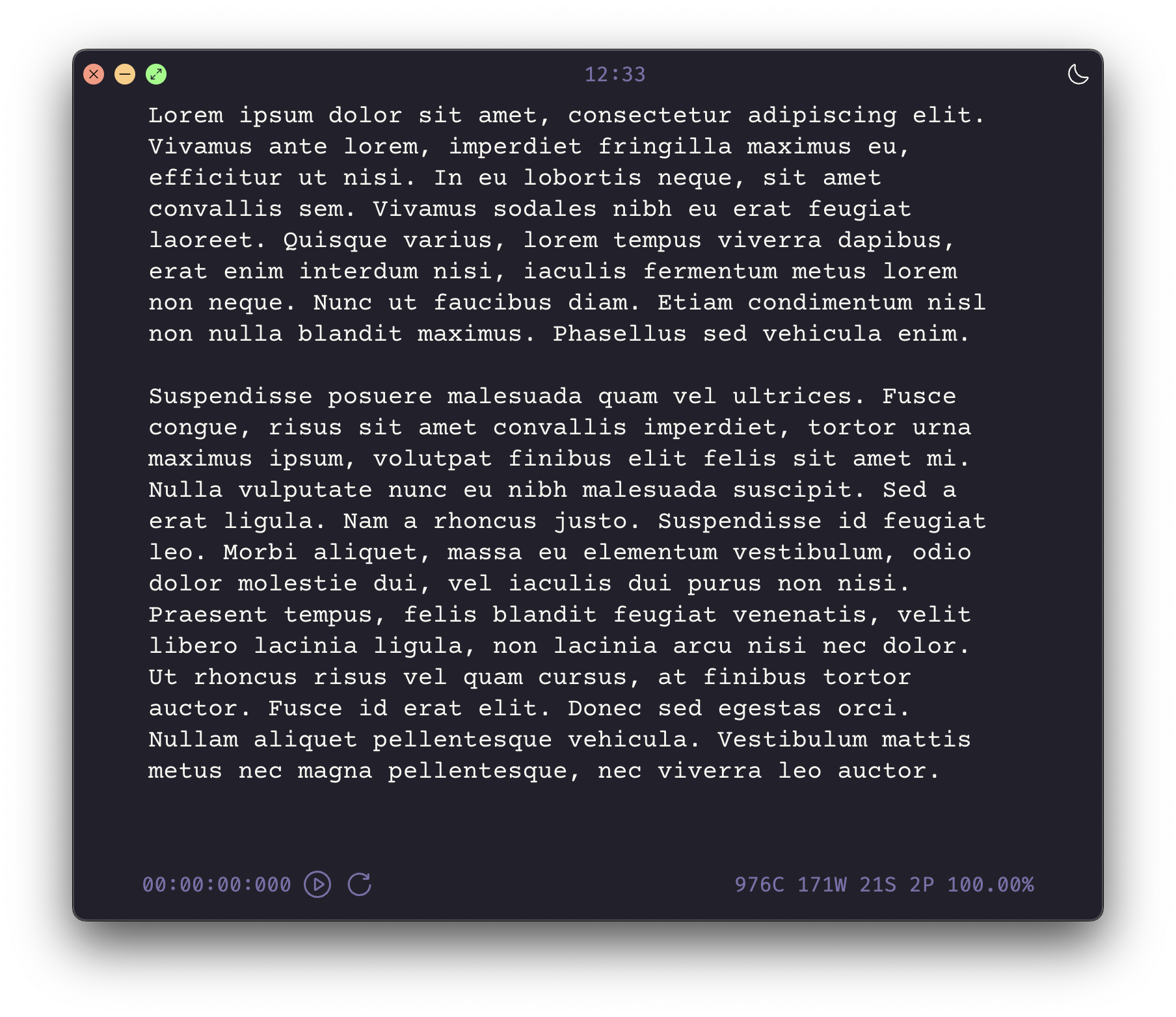 writer screenshot 1