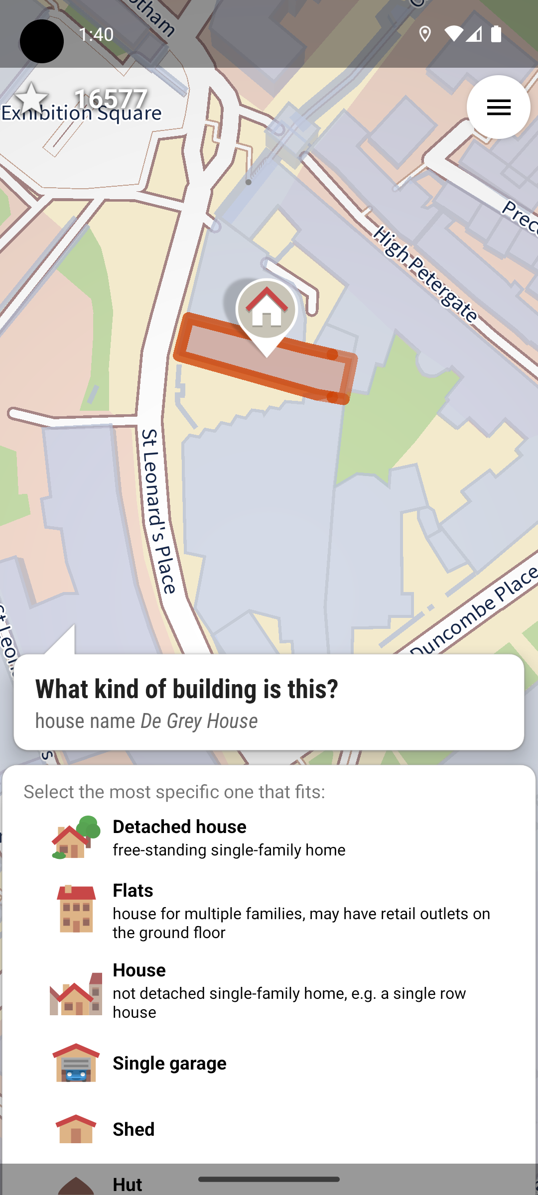 StreetComplete screenshot 4