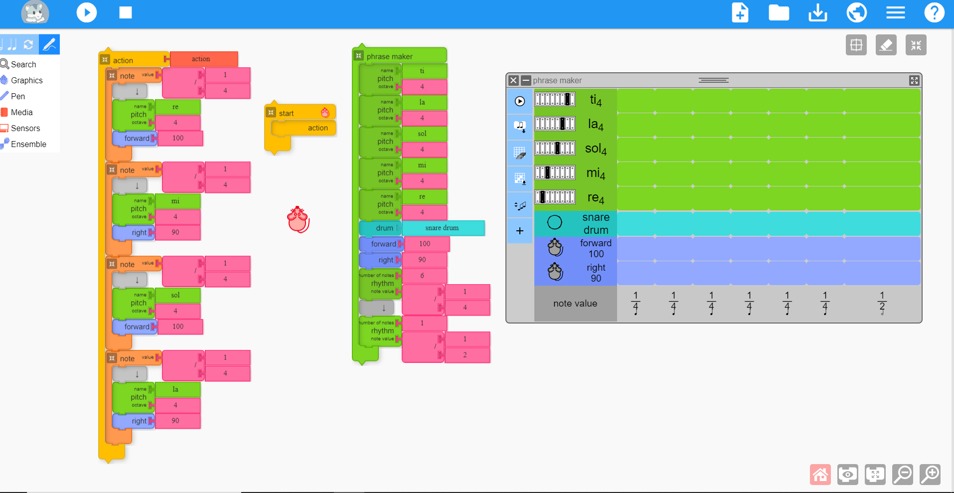 musicblocks screenshot 1