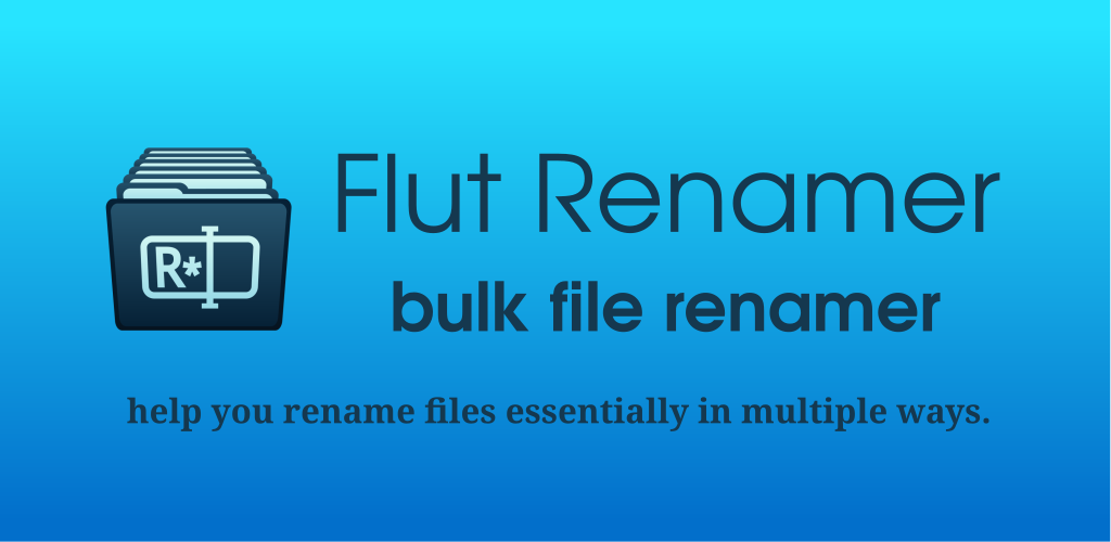 flut-renamer screenshot 1
