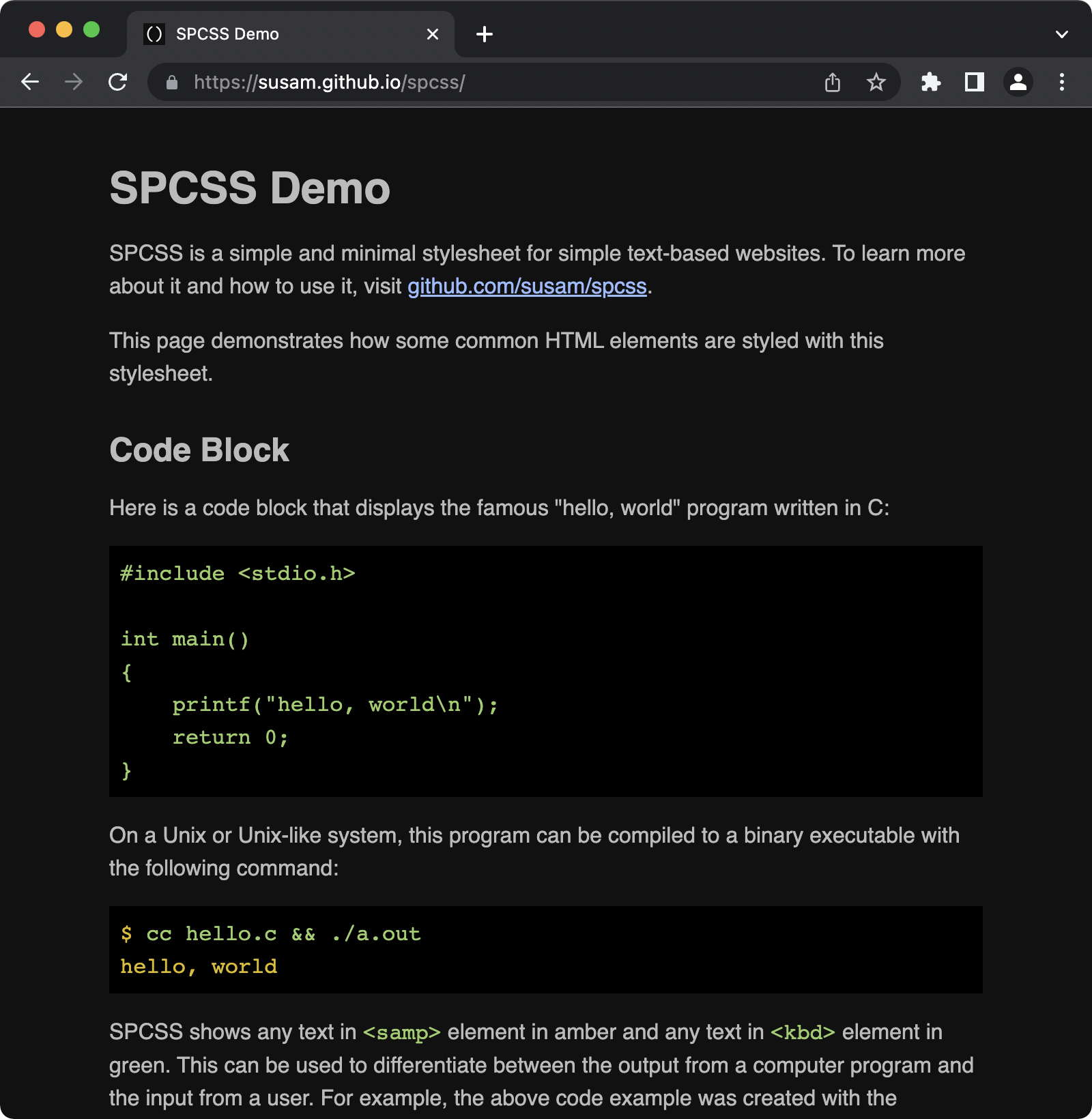 spcss screenshot 2