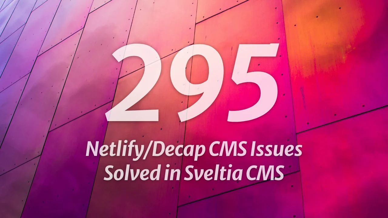 sveltia-cms screenshot 2