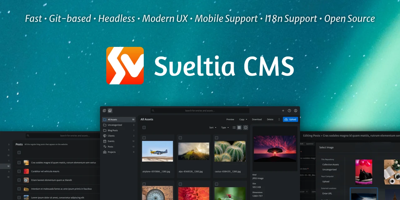 sveltia-cms screenshot 1