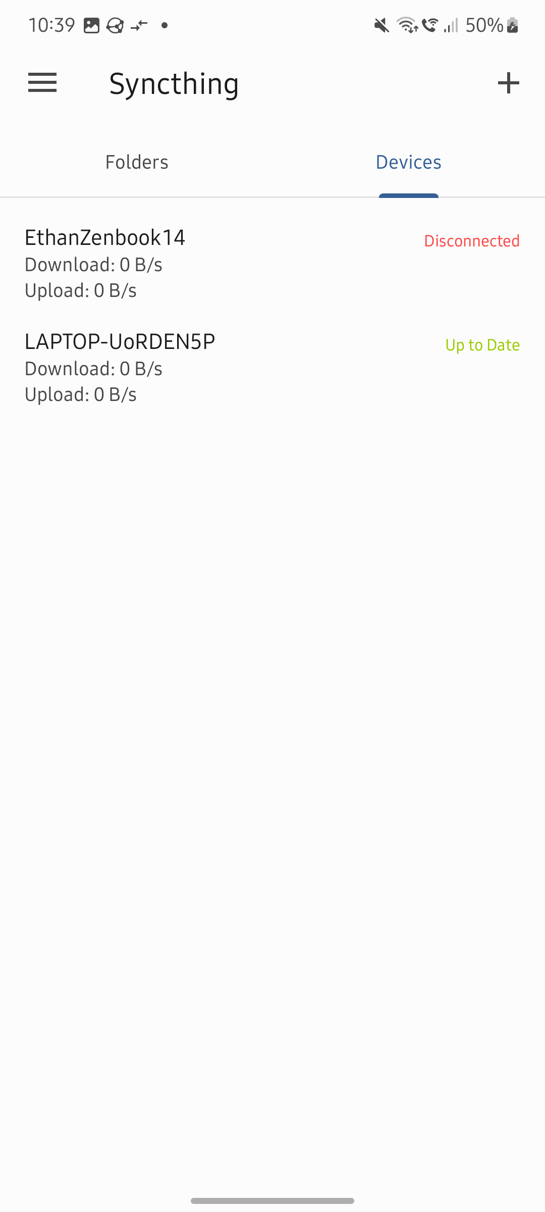 syncthing-android screenshot 3