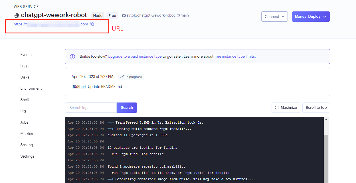 chatgpt-wework-robot screenshot 13
