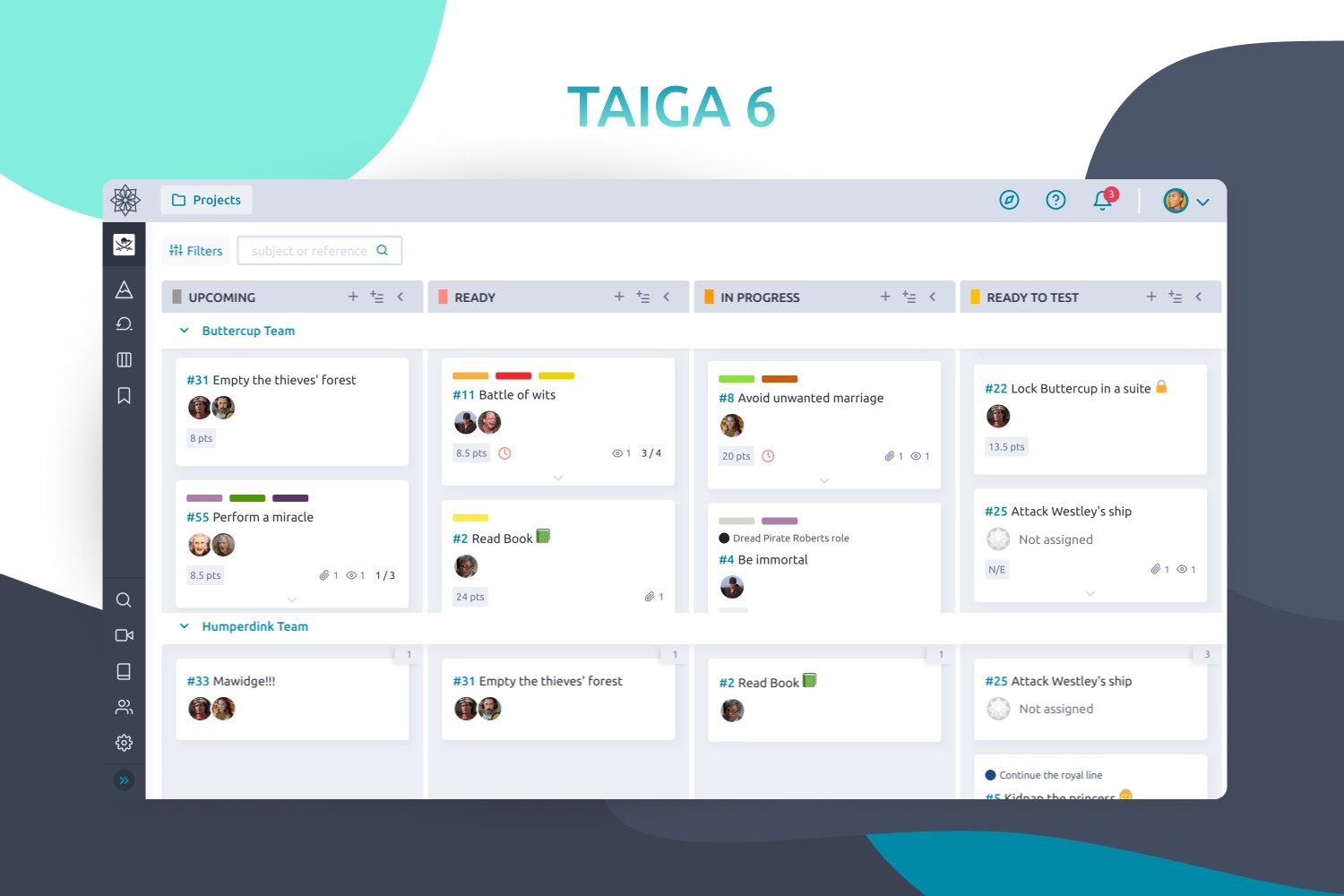 taiga-docker screenshot 1