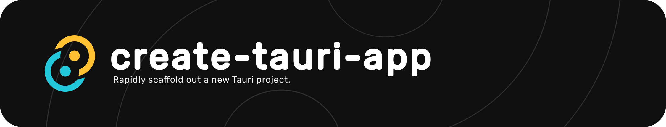 create-tauri-app screenshot 1