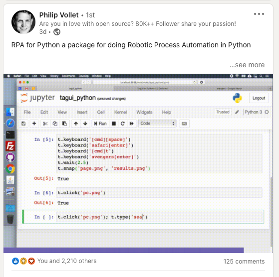 RPA-Python screenshot 3