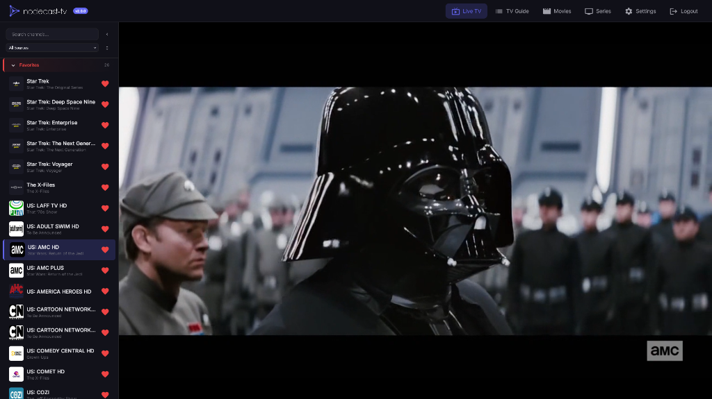 nodecast-tv screenshot 2