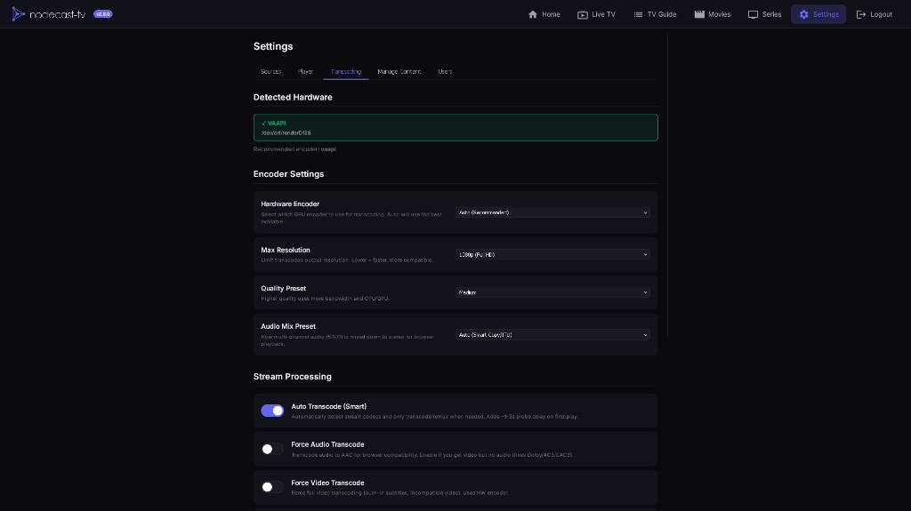 nodecast-tv screenshot 6
