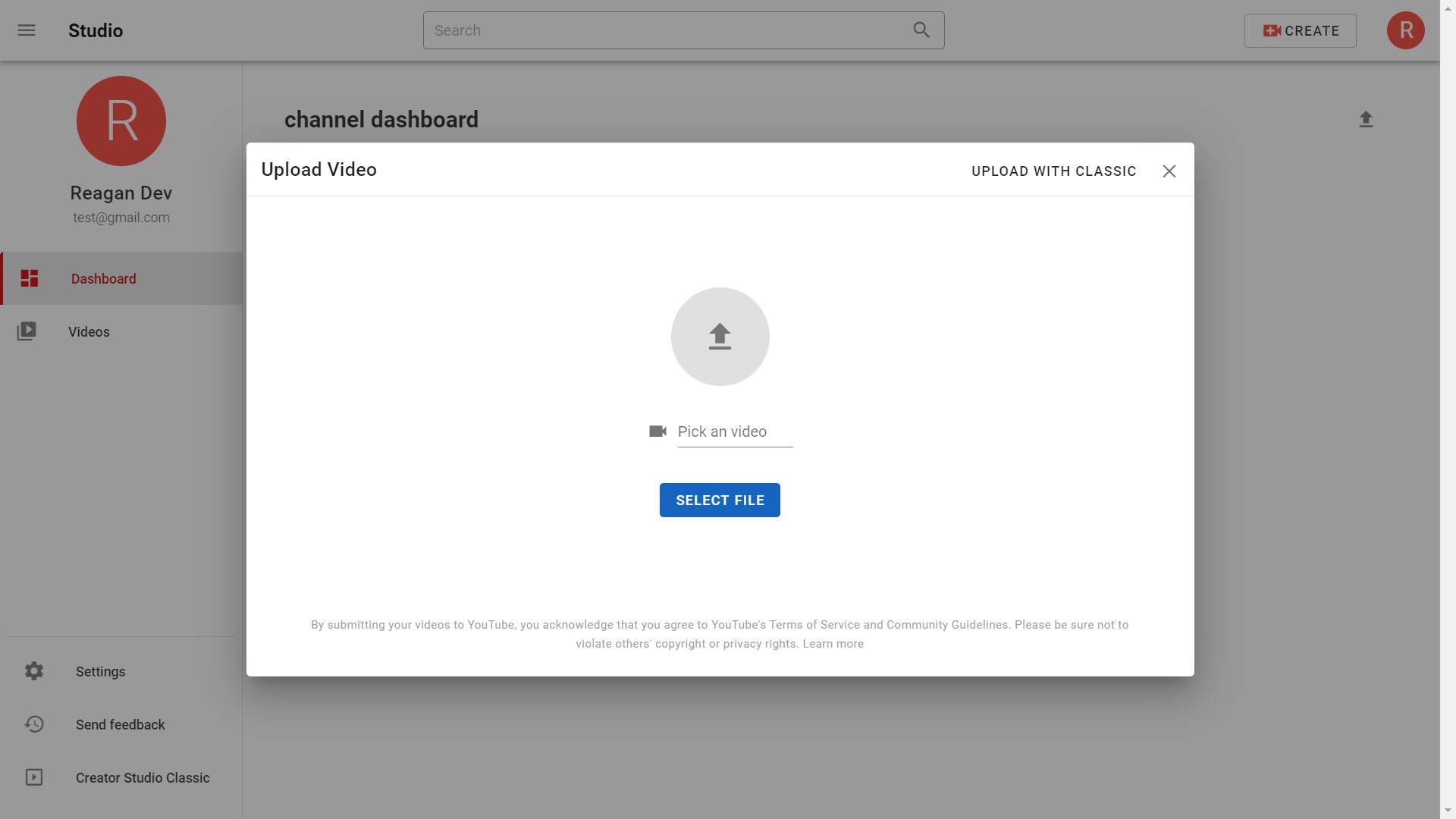 vue-nodejs-youtube-clone screenshot 15