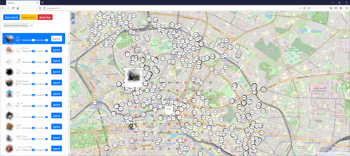 telegram-nearby-map screenshot 1