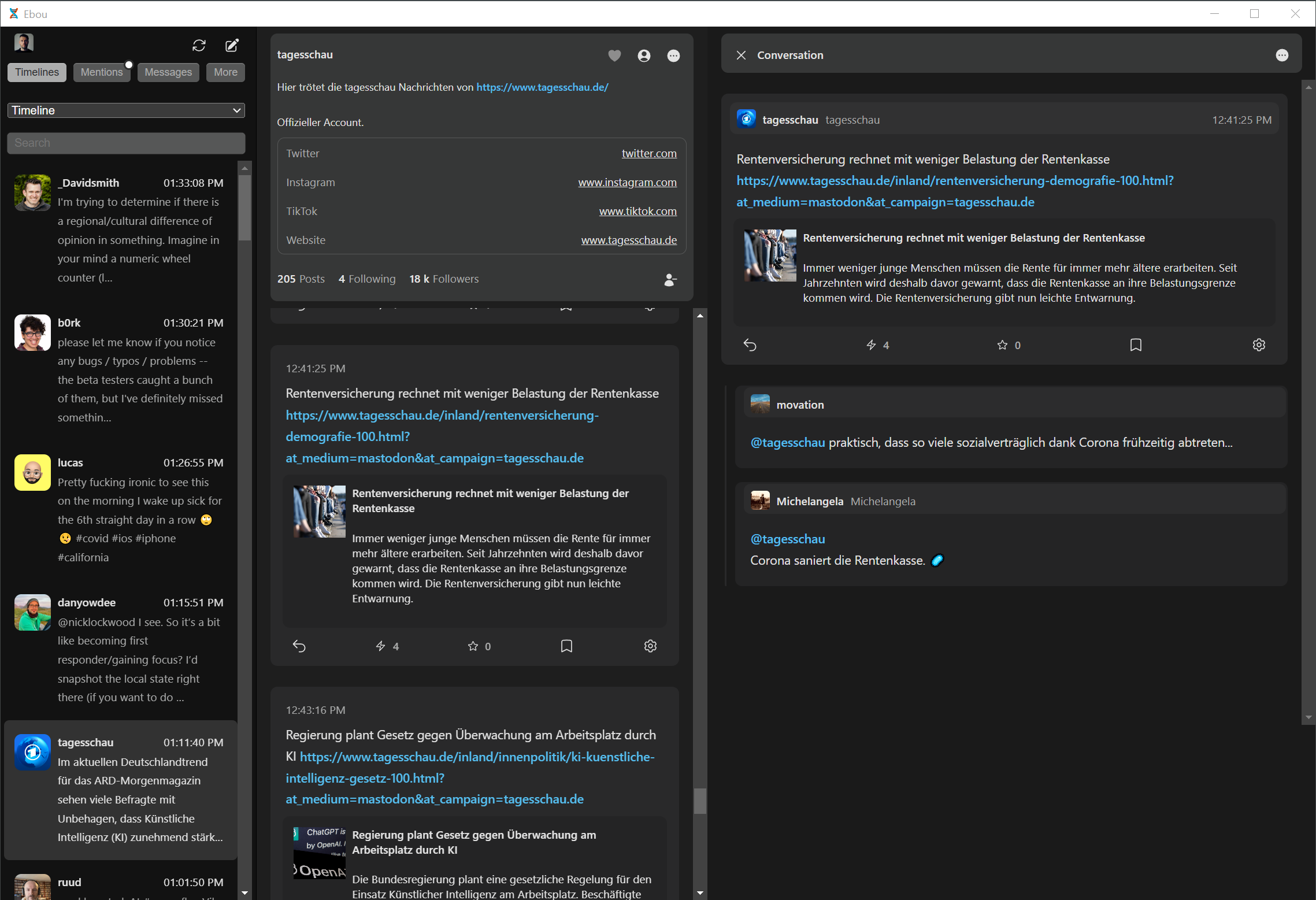 Ebou screenshot 4