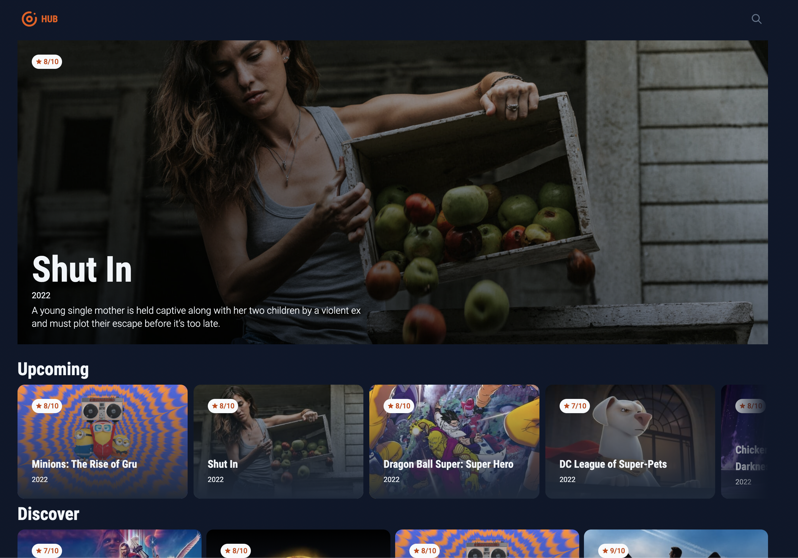 MovieHub screenshot 1