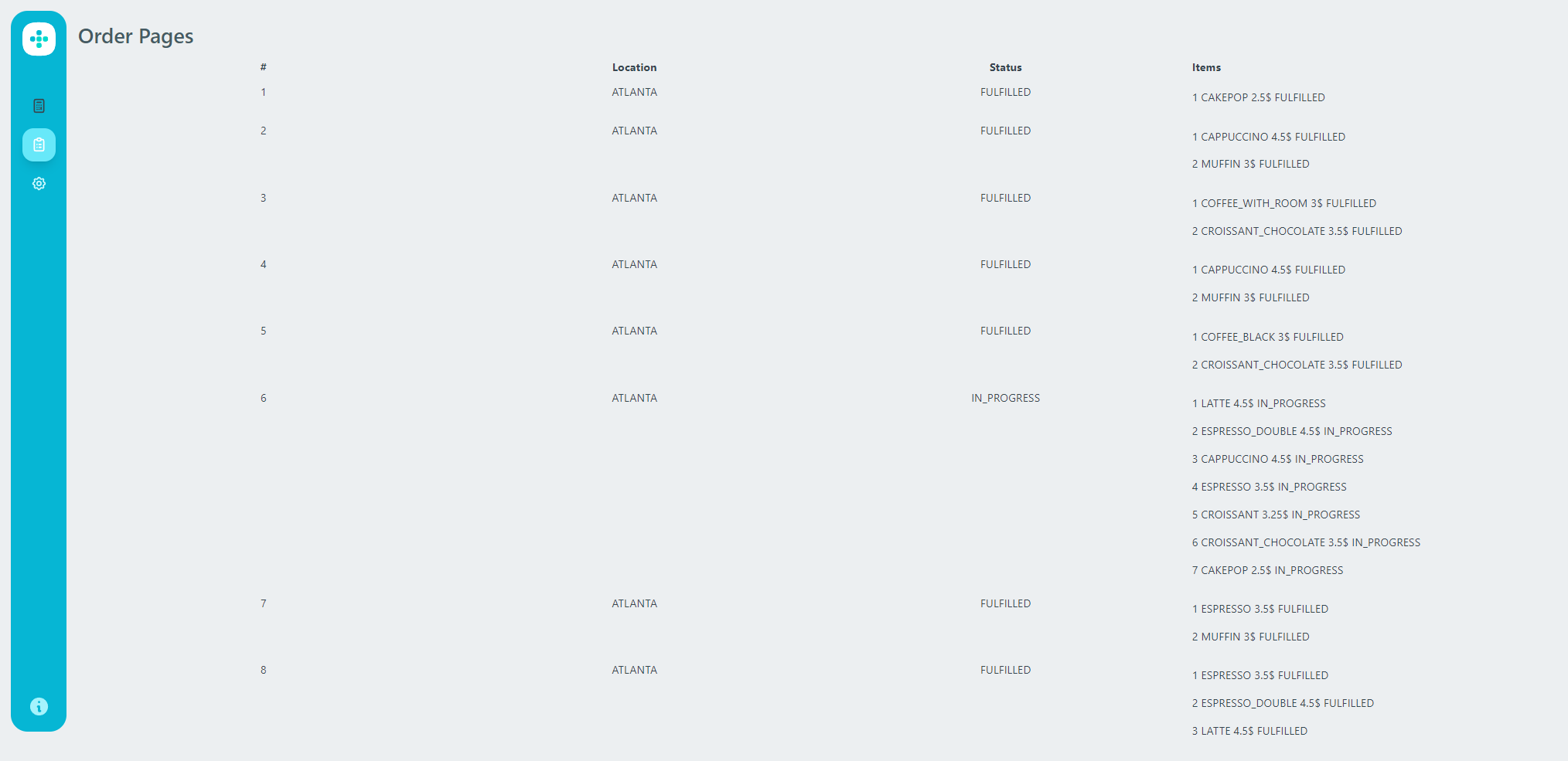 go-coffeeshop screenshot 4