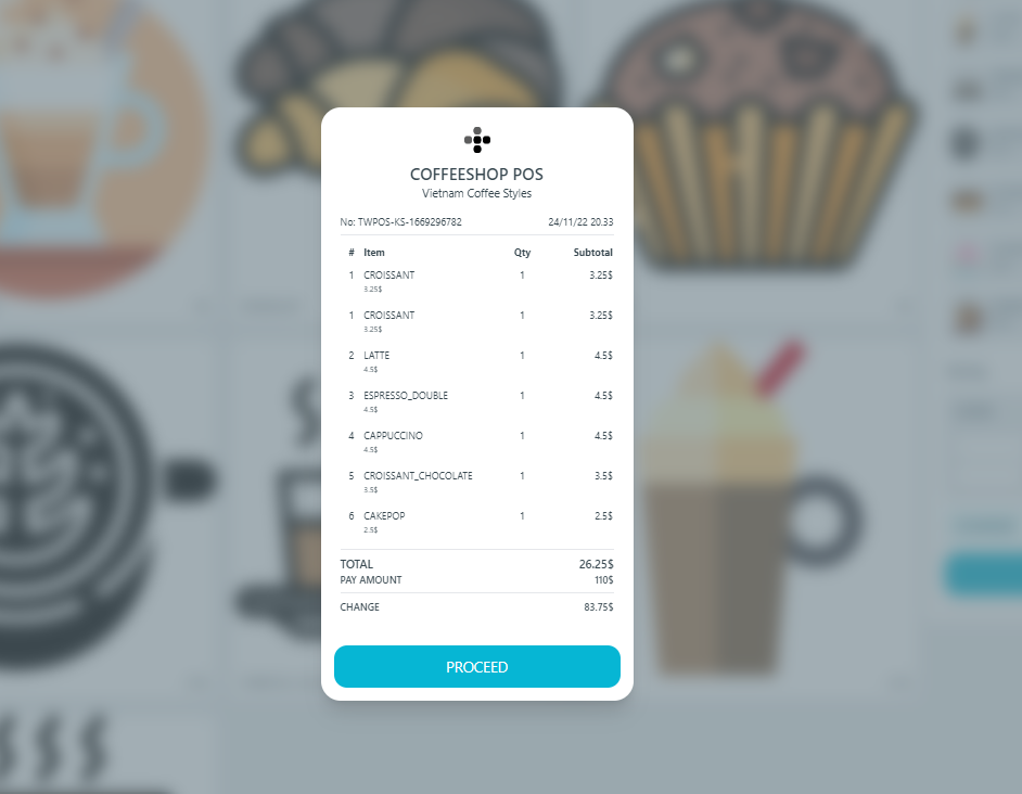 go-coffeeshop screenshot 3