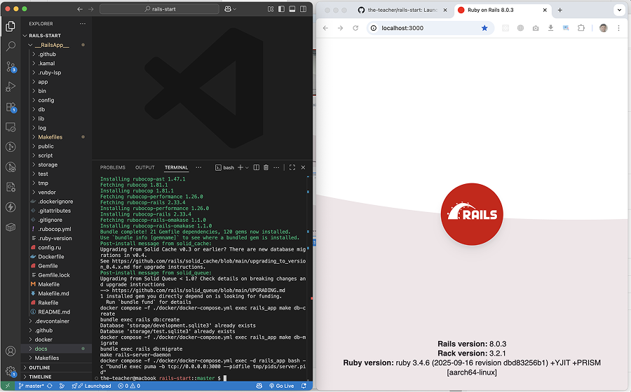 rails7-startkit screenshot 2