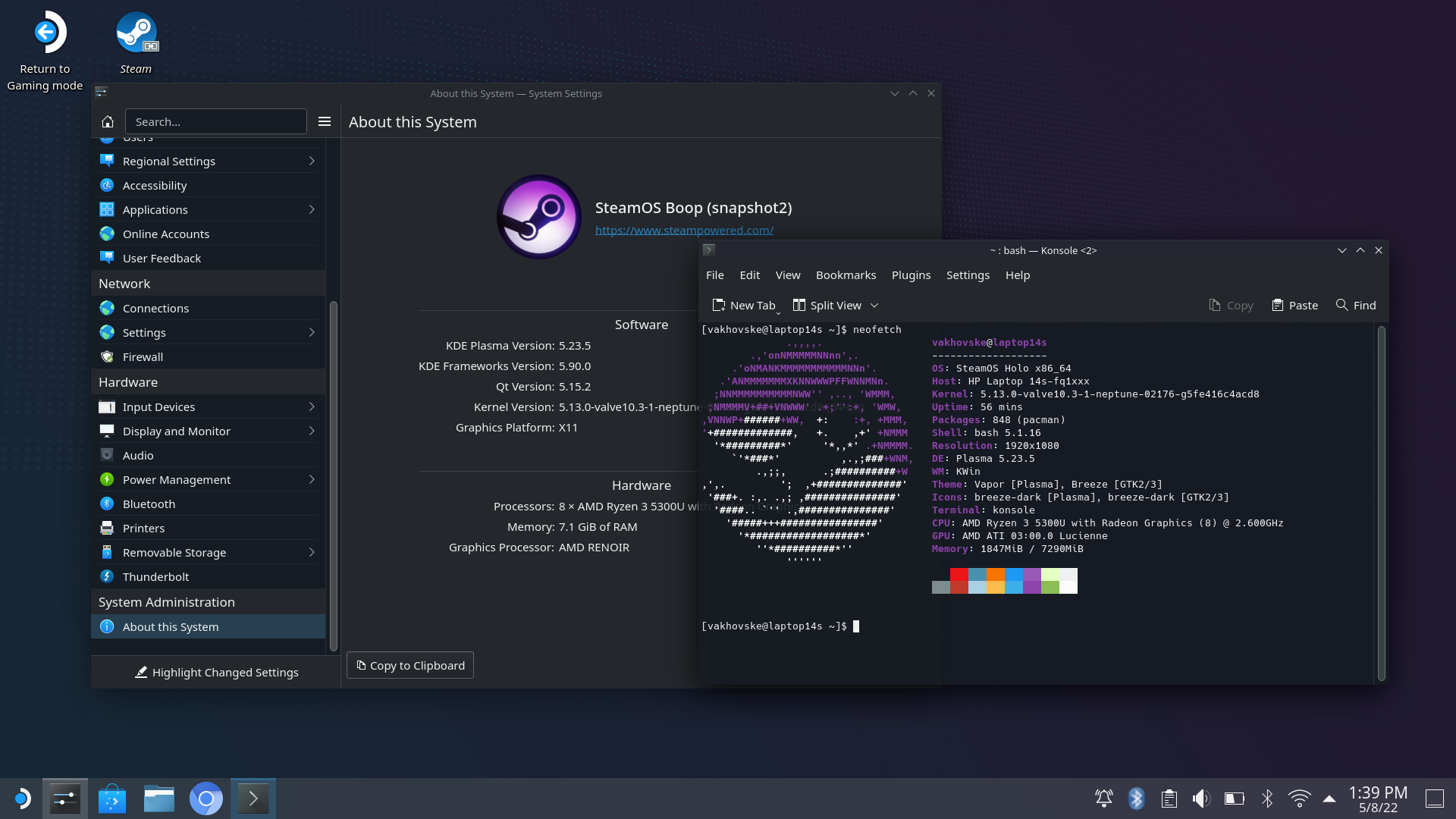 holoiso screenshot 2