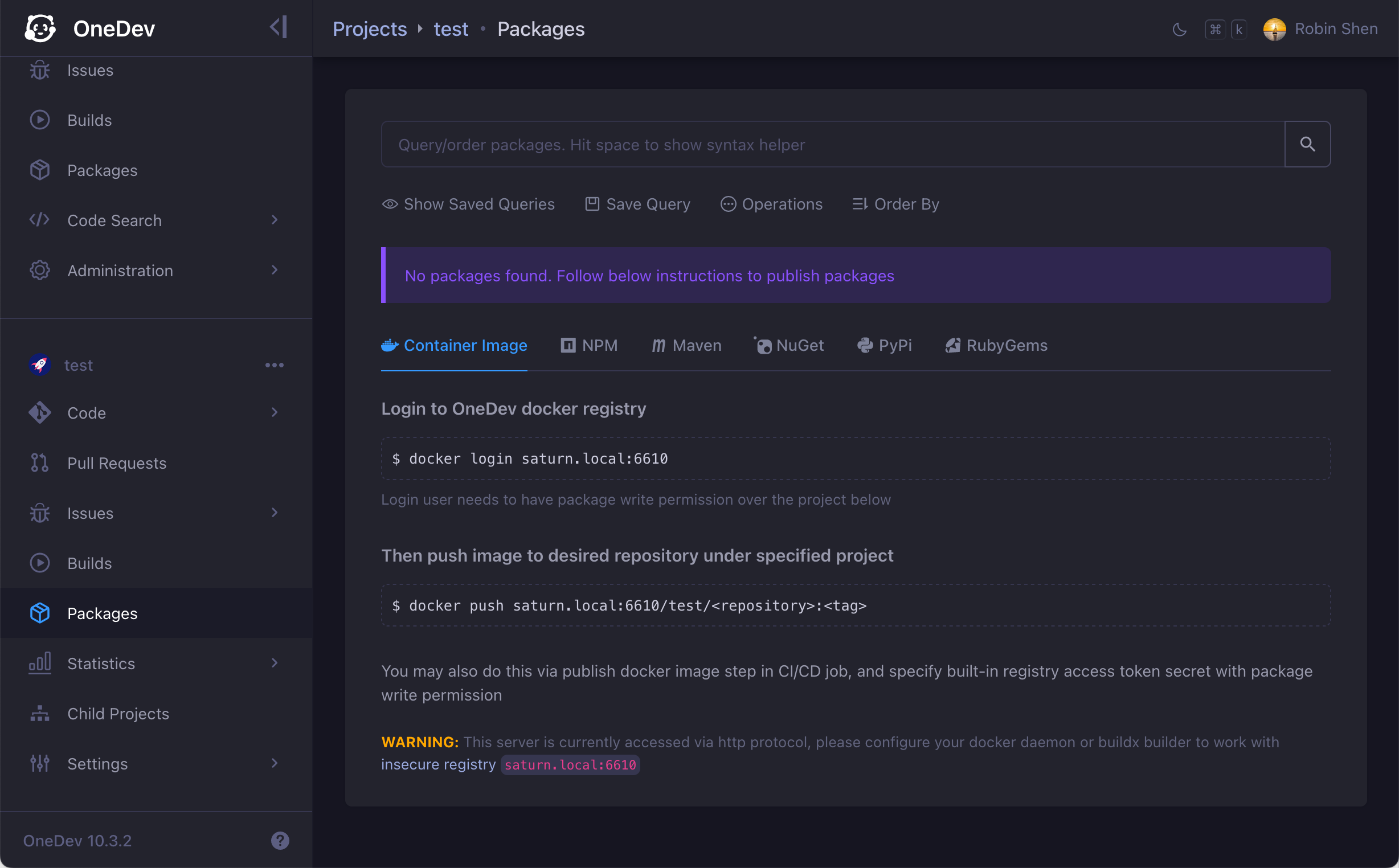 onedev screenshot 13