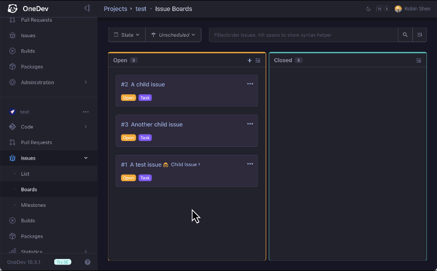 onedev screenshot 7
