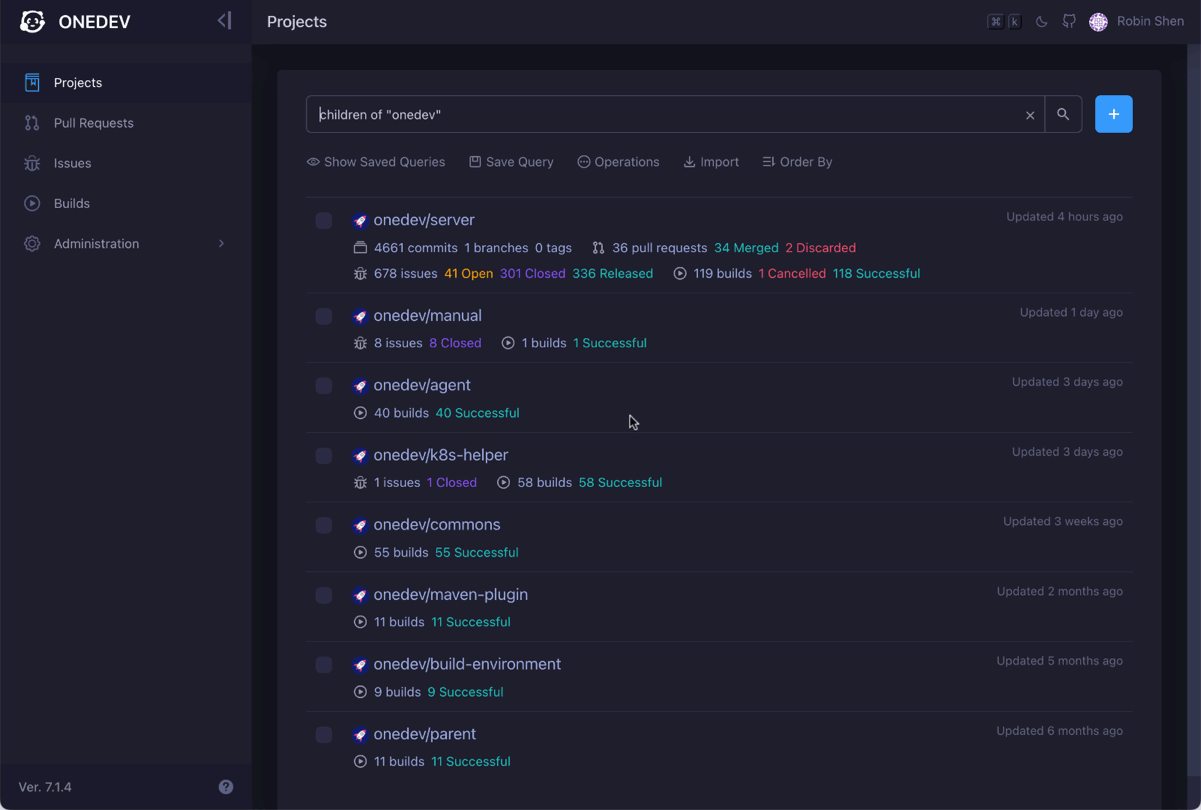 onedev screenshot 20
