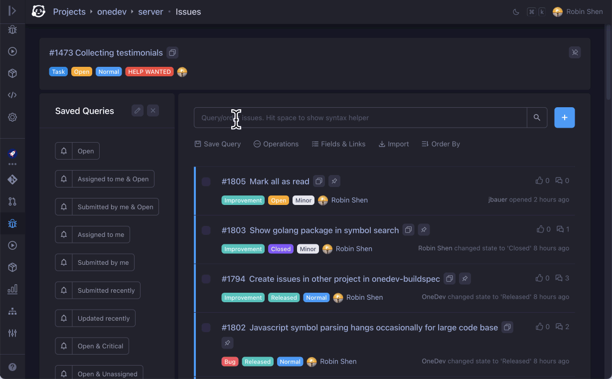 onedev screenshot 16