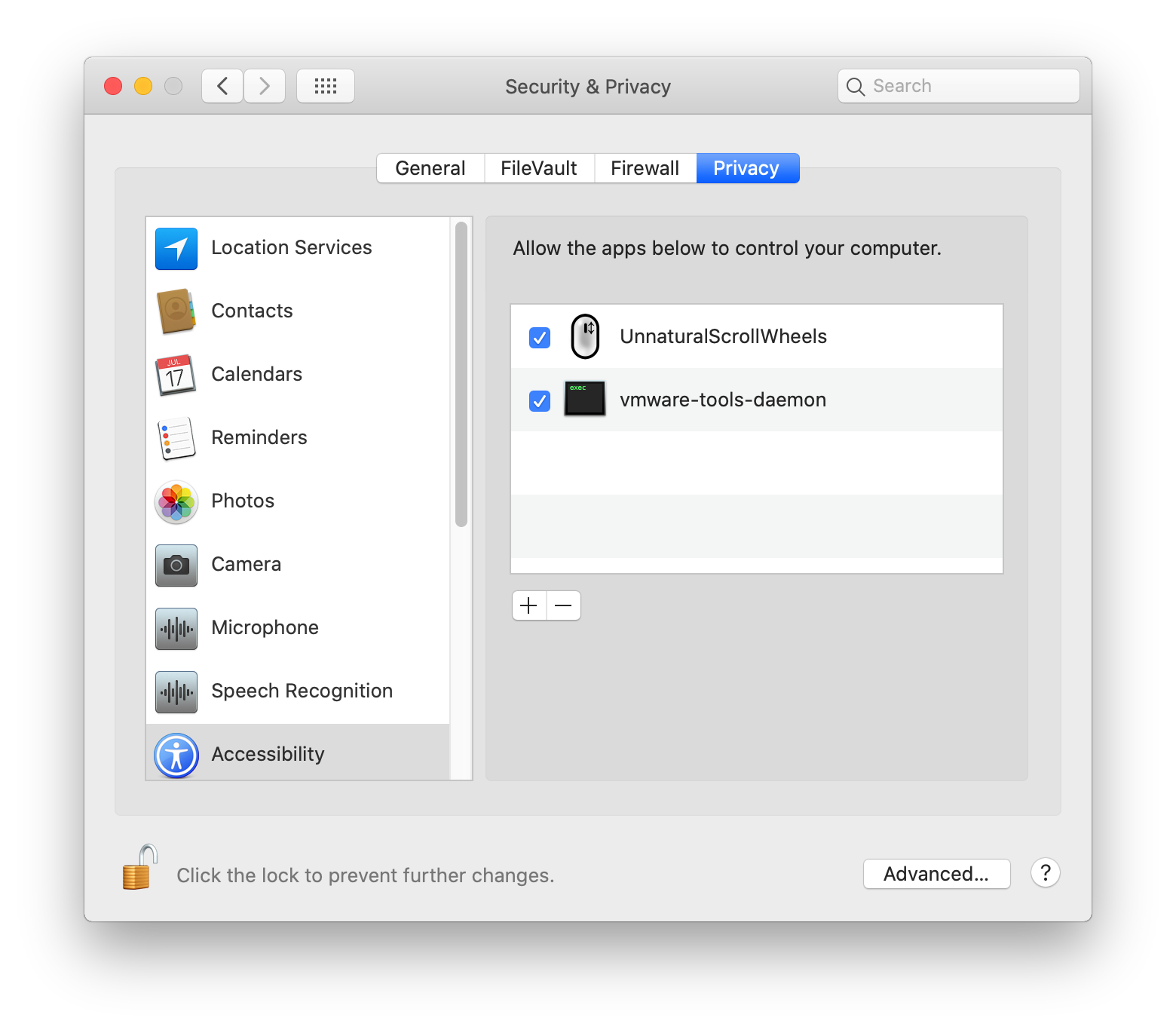 UnnaturalScrollWheels screenshot 7