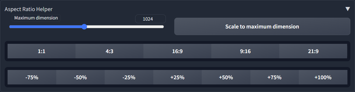 sd-webui-aspect-ratio-helper screenshot 1