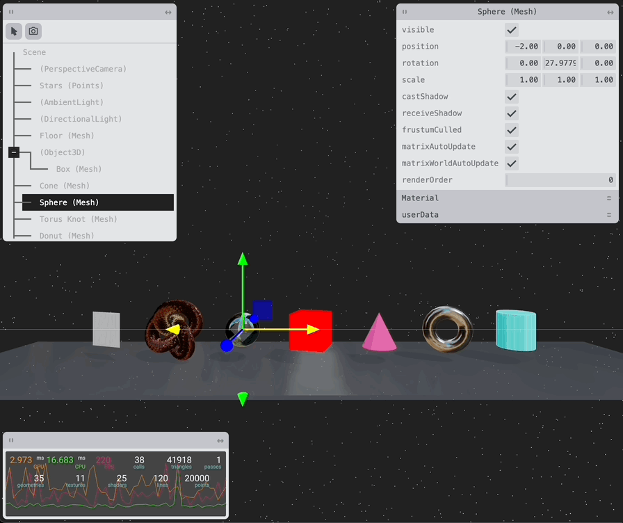 three-inspect screenshot 1