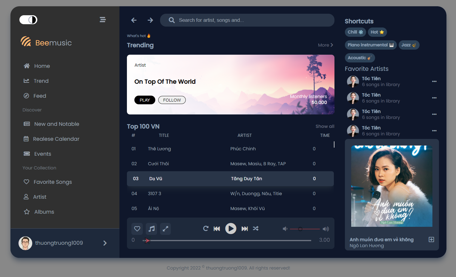 bee-music screenshot 2