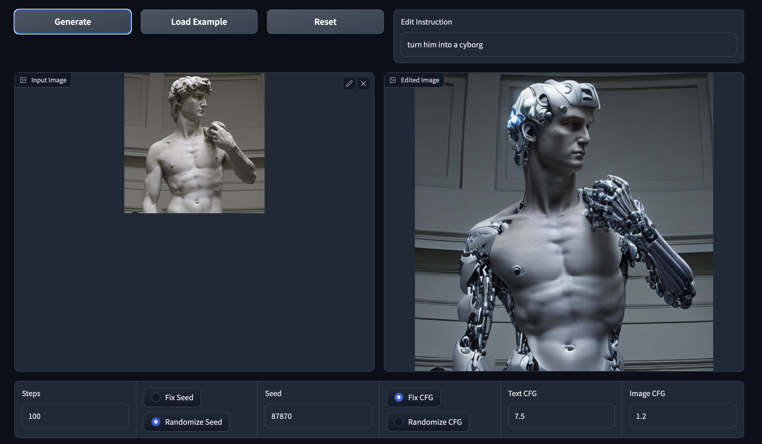 instruct-pix2pix screenshot 2