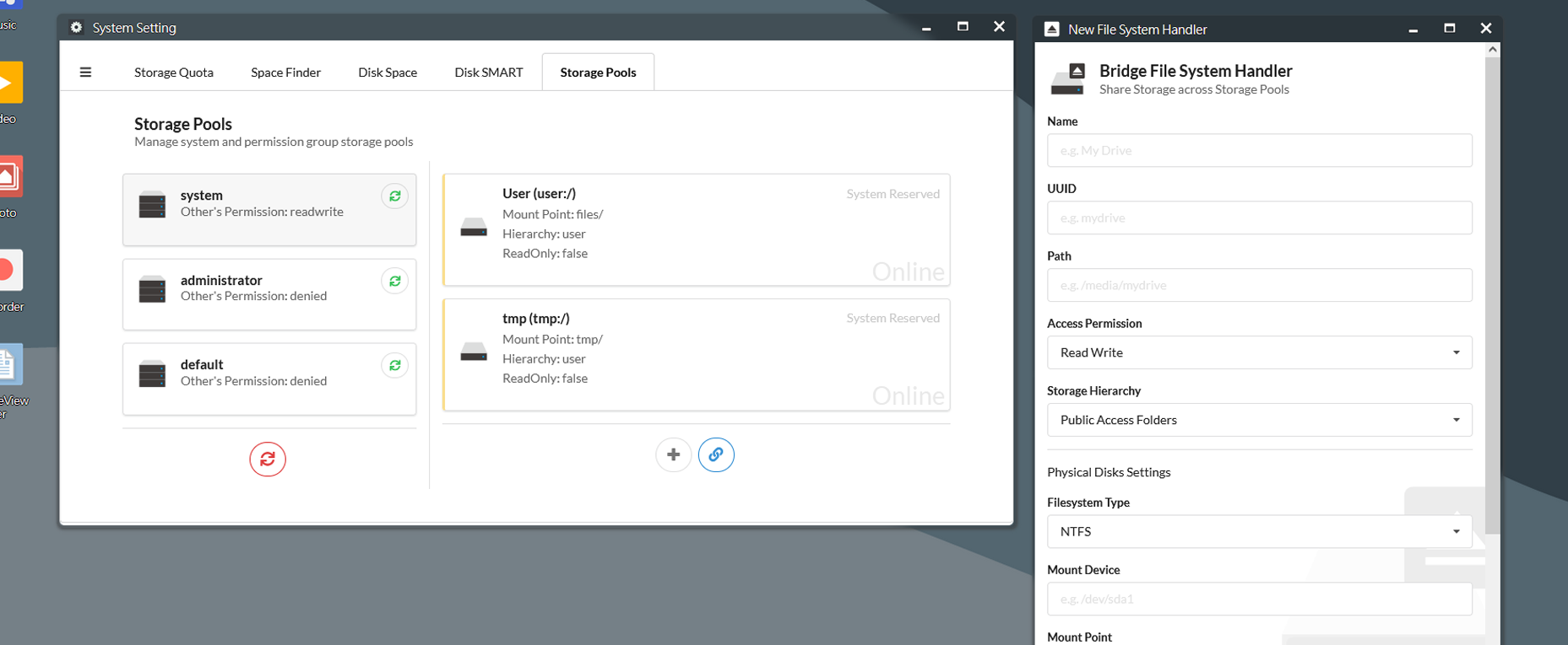 arozos screenshot 8