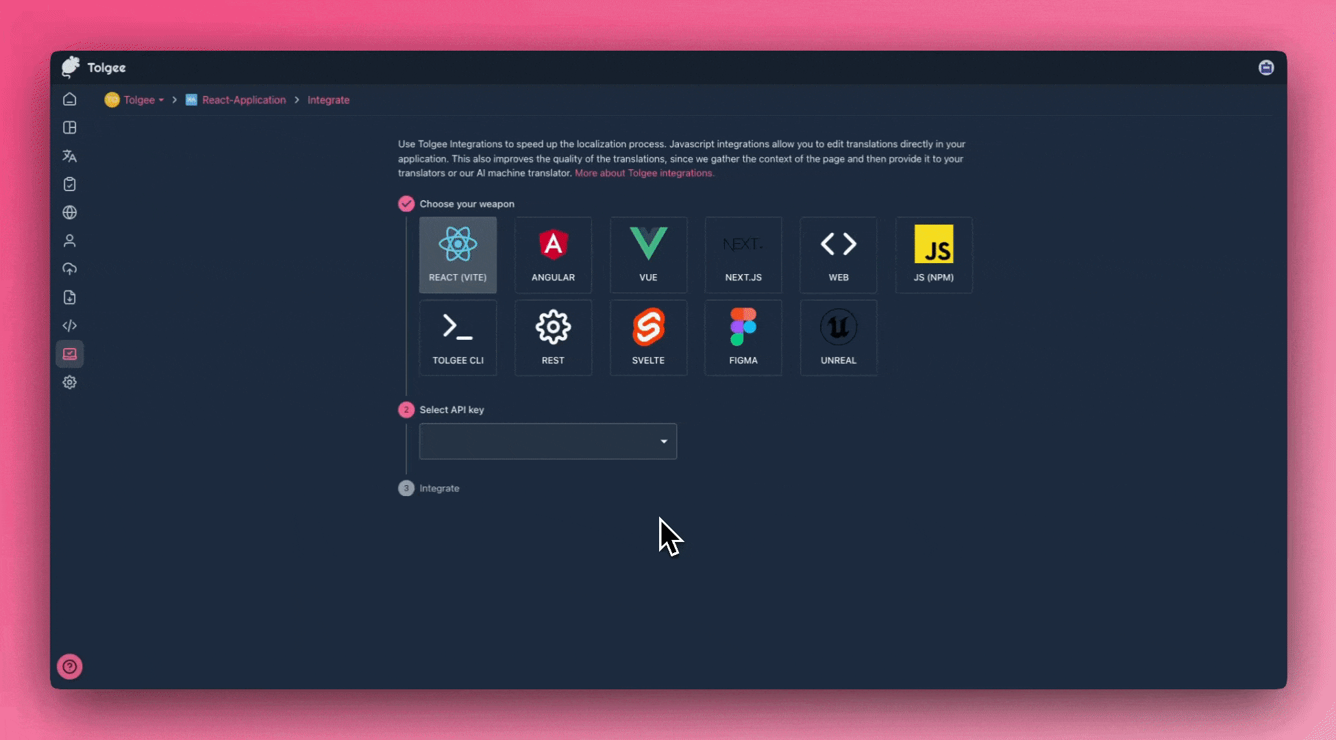 tolgee-platform screenshot 1
