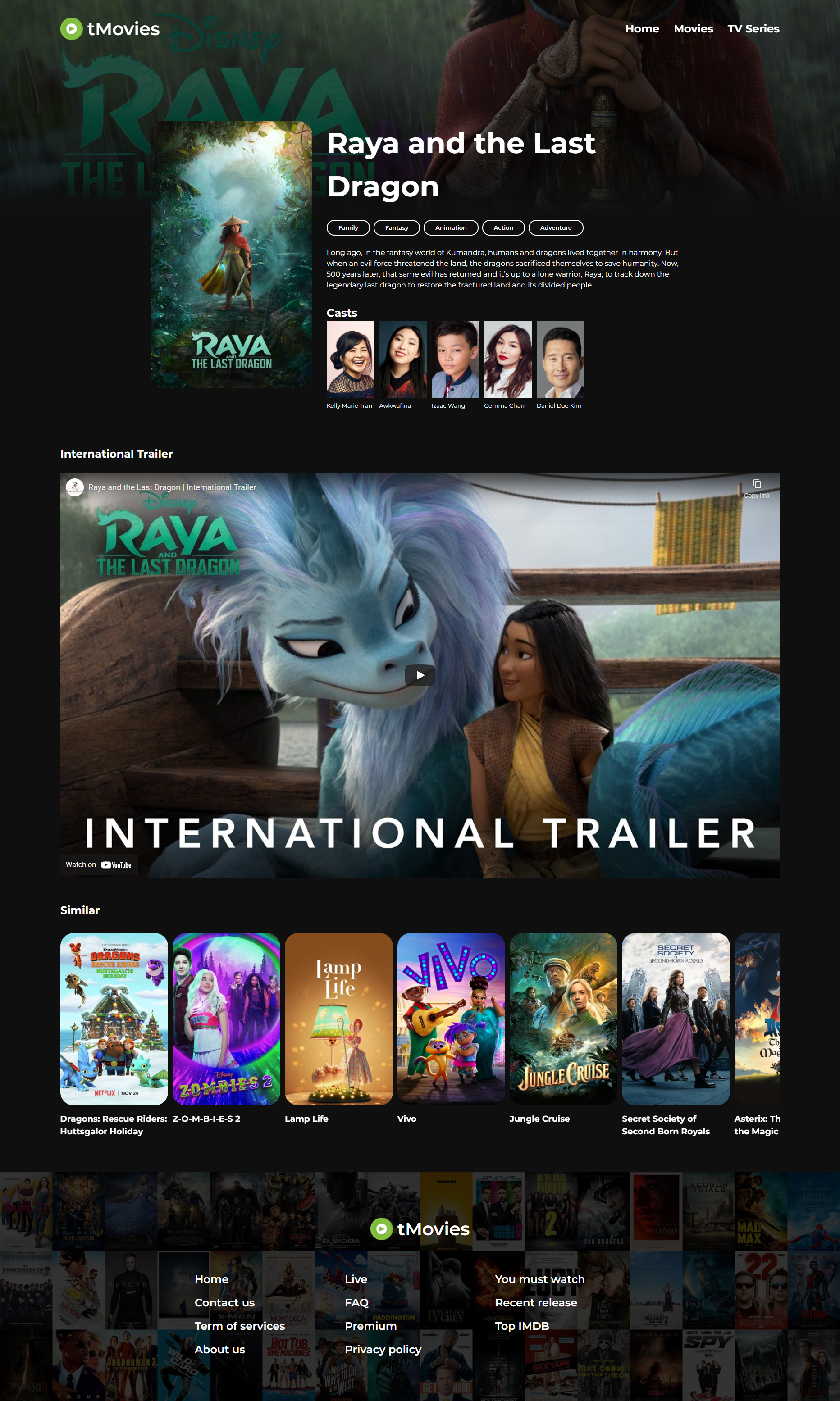 react-movie screenshot 2