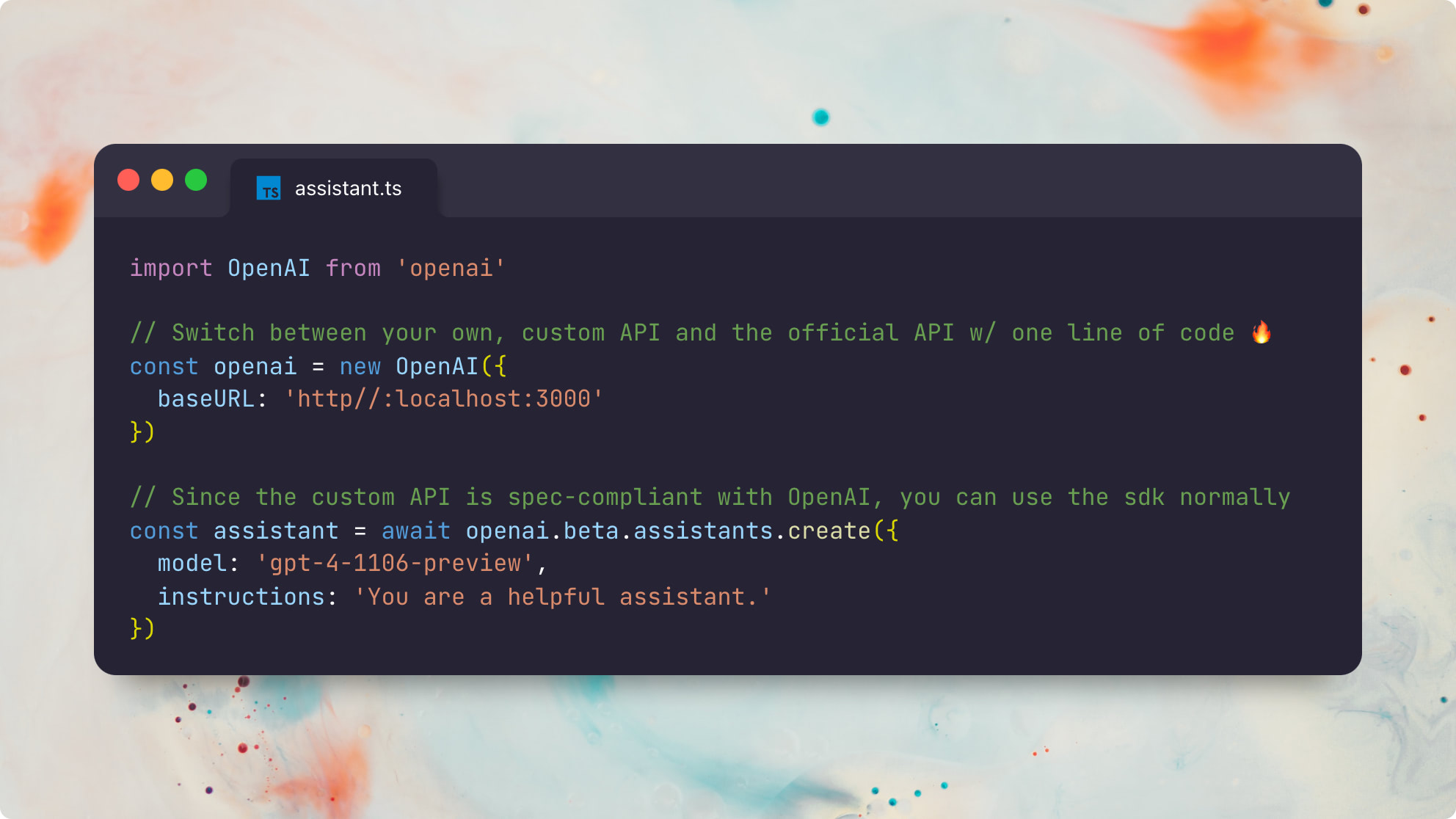 OpenOpenAI screenshot 1