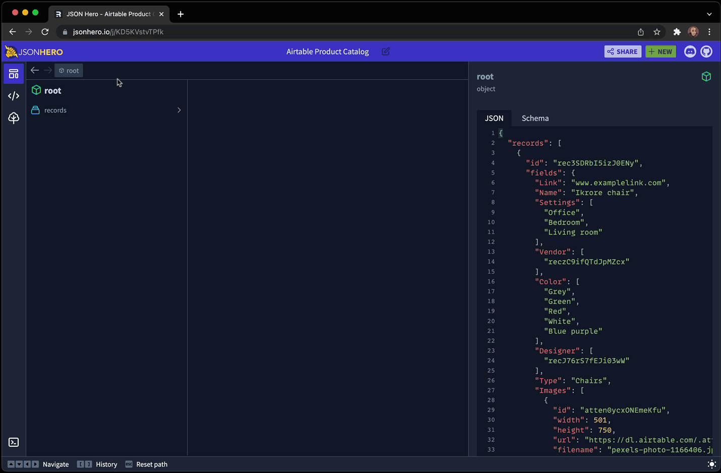 jsonhero-web screenshot 5